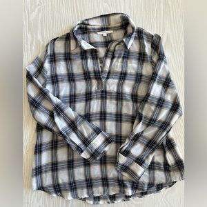 Lightweight flannel popover size L